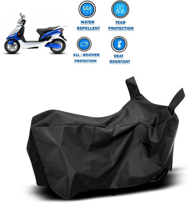 CODOKI Two Wheeler Cover for Hero(Electric Maxi, Black)