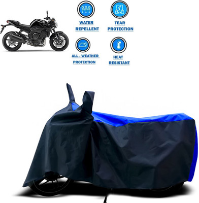 CODOKI Two Wheeler Cover for Yamaha(FZ-S FI, Blue)