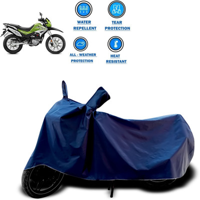 CODOKI Two Wheeler Cover for Hero(Impulse, Blue)