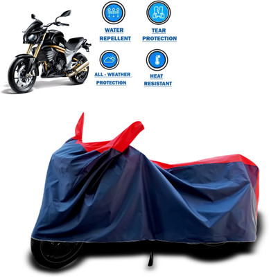 CODOKI Two Wheeler Cover for Mahindra(Mojo, Red)