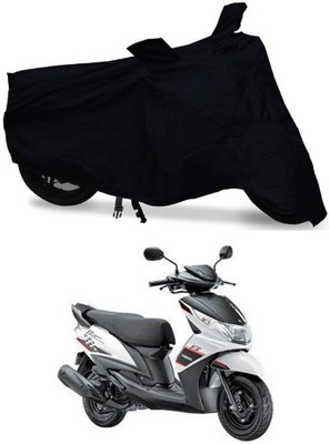 DeepShakshi AUTOMOTIVE Waterproof Two Wheeler Cover for Yamaha(Ray Z, Black)