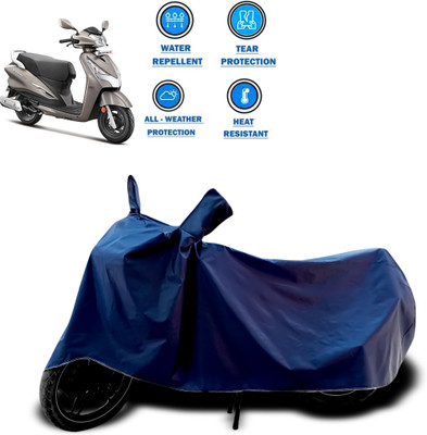 PAGORA Two Wheeler Cover for Hero(Destini 125, Blue)