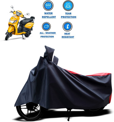 PAGORA Two Wheeler Cover for Hero(Pleasure, Red)