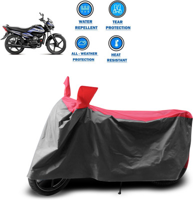CODOKI Two Wheeler Cover for Hero(Splendor NXG, Grey)