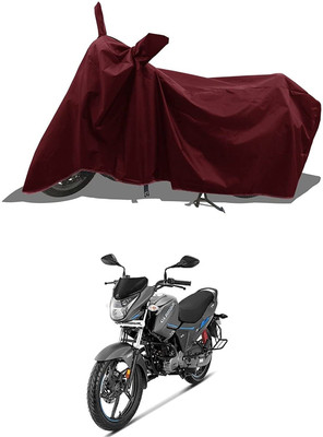 DeepShakshi AUTOMOTIVE Waterproof Two Wheeler Cover for Hero(Glamour, Maroon)