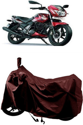SUGASHRI Waterproof Two Wheeler Cover for TVS(Flame DS 125, Maroon)