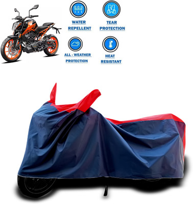PAGORA Two Wheeler Cover for KTM(200 Duke, Red)