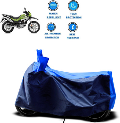 CODOKI Two Wheeler Cover for Hero(Impulse, Blue)