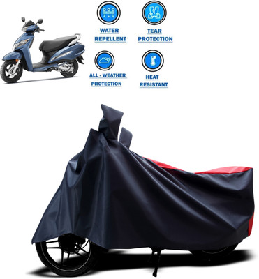 PAGORA Two Wheeler Cover for Honda(Activa 125, Red)