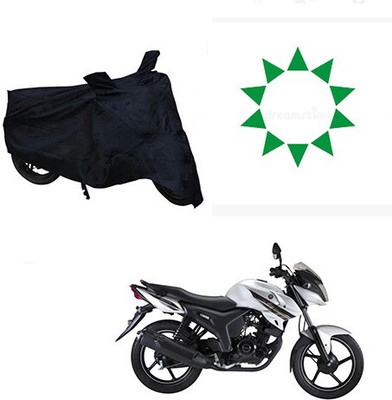 DeepShakshi AUTOMOTIVE Waterproof Two Wheeler Cover for Yamaha(SZ-S, Black)