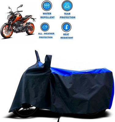 CODOKI Two Wheeler Cover for KTM(Duke 200, Blue)