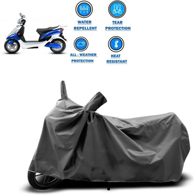 CODOKI Two Wheeler Cover for Hero(Electric Maxi, Grey)