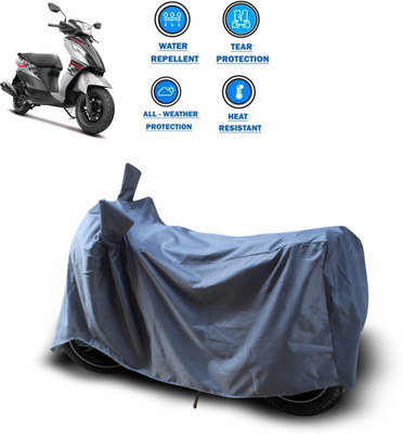 CODOKI Waterproof Two Wheeler Cover for Suzuki(Let's, Grey)