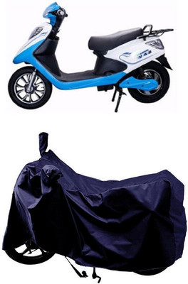 SUGASHRI Waterproof Two Wheeler Cover for Ampere(V 48 BS6, Blue)