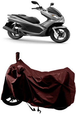 SUGASHRI Waterproof Two Wheeler Cover for Honda(PCX 125 BS6, Maroon)