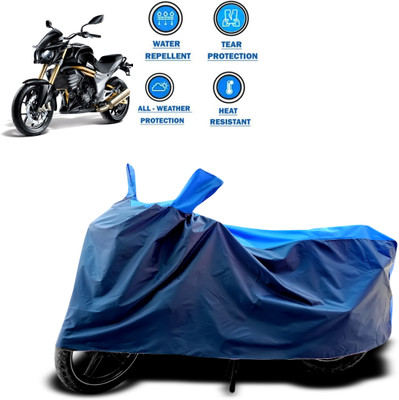 CODOKI Two Wheeler Cover for Mahindra(Mojo, Blue)