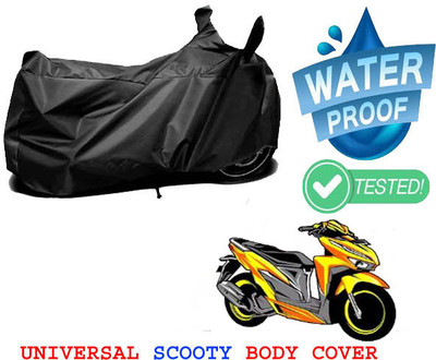 Mobidezire Waterproof Two Wheeler Cover for Hero Electric(Electric Photon, Black)