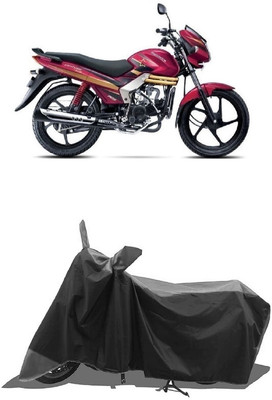 SUGASHRI Waterproof Two Wheeler Cover for Mahindra(Centuro Rockstar, Grey, Black)