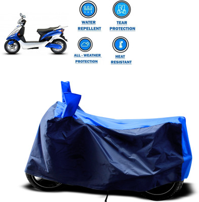 CODOKI Two Wheeler Cover for Hero(Electric Maxi, Blue)
