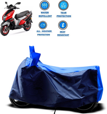 CODOKI Two Wheeler Cover for TVS(NTORQ, Blue)