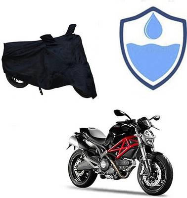 DeepShakshi AUTOMOTIVE Waterproof Two Wheeler Cover for Ducati(Monster 796 S2R, Black)