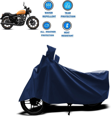 CODOKI Two Wheeler Cover for Royal Enfield(Thunderbird 500, Blue)