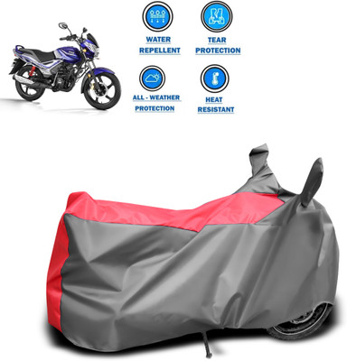 CODOKI Two Wheeler Cover for TVS(Star City Plus, Grey)