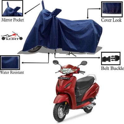 SK AUTO Two Wheeler Cover for Honda(Activa 6G, Blue)