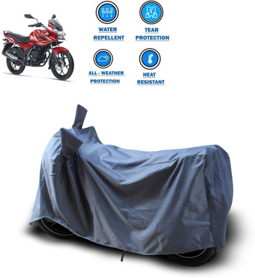 CODOKI Waterproof Two Wheeler Cover for Bajaj(Discover 150 f, Grey)