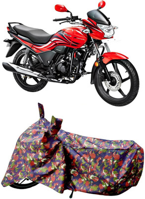 SK AUTO Waterproof Two Wheeler Cover for Hero(Passion Xpro, Multicolor)