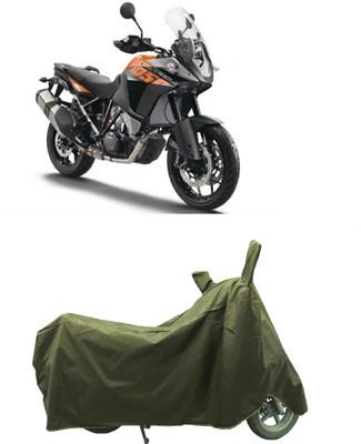 Coxtor Waterproof Two Wheeler Cover for KTM(1050 Adventure BS6, Gold)