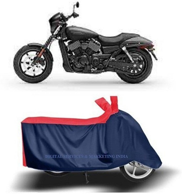 DSAMI Two Wheeler Cover for Harley Davidson(Street 750, Blue)