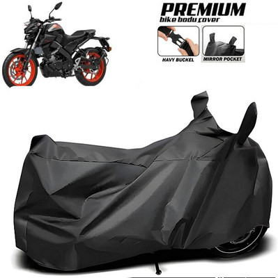 SK AUTO Waterproof Two Wheeler Cover for Yamaha(MT 09 BS6, Black)