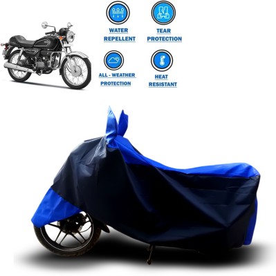 CODOKI Two Wheeler Cover for Hero(Splendor Pro Classic, Blue)