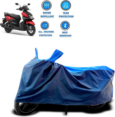 CODOKI Two Wheeler Cover for Yamaha(RayZR 125 Fi, Blue)