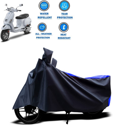 PAGORA Two Wheeler Cover for Piaggio(Vespa SXL, Blue)