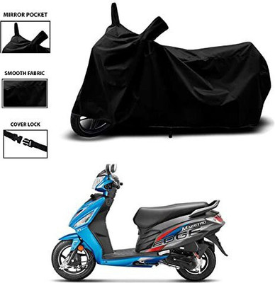 SK AUTO Two Wheeler Cover for Hero(Maestro Edge, Black)