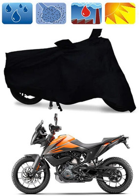 Mdstar Waterproof Two Wheeler Cover for KTM(1050 Adventure BS6, Black)