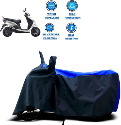 GOSHIV-car and bike accessories Two Wheeler Cover for Universal For Bike(Blue)