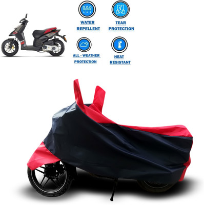 CODOKI Two Wheeler Cover for Aprilia(SR 125, Red)