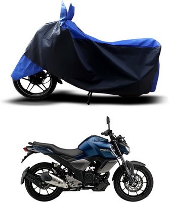 DeepShakshi AUTOMOTIVE Waterproof Two Wheeler Cover for Yamaha(FZ-S FI, Blue)