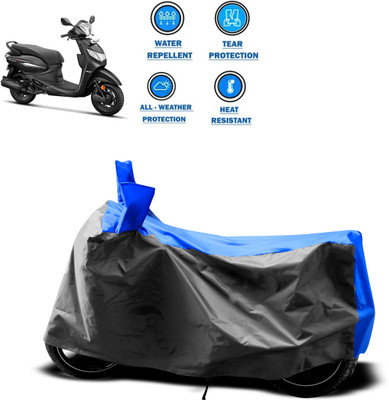 GOSHIV-car and bike accessories Two Wheeler Cover for Hero(MotoCorp Pleasure Plus, Grey)