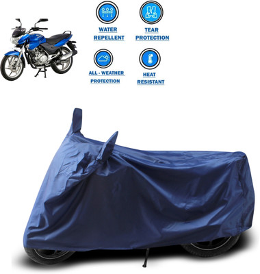 PAGORA Two Wheeler Cover for Bajaj(Discover 135, Blue)