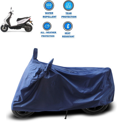 CODOKI Two Wheeler Cover for Ampere(REO, Blue)