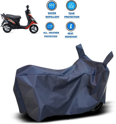 CODOKI Two Wheeler Cover for TVS(Scooty Streak, Blue)