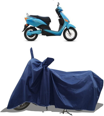 SK AUTO Two Wheeler Cover for Hero(Electric Optima, Blue)