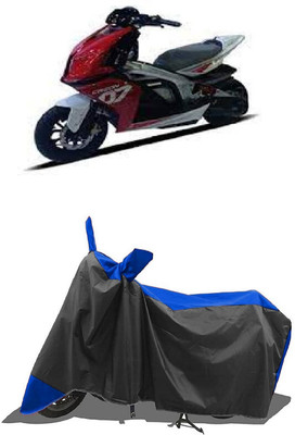 SUGASHRI Waterproof Two Wheeler Cover for TVS(Creon BS6, Blue, Black)