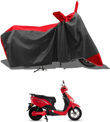 SK AUTO Two Wheeler Cover for Hero(Electric Optima DX, Red)