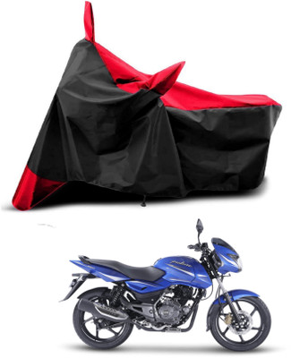 SK AUTO Two Wheeler Cover for Bajaj(Pulsar 150, Red, Black)