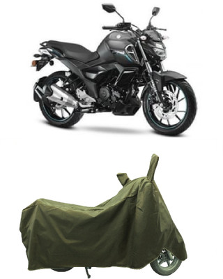 Coxtor Waterproof Two Wheeler Cover for Yamaha(FZ S V3.0 FI, Gold)